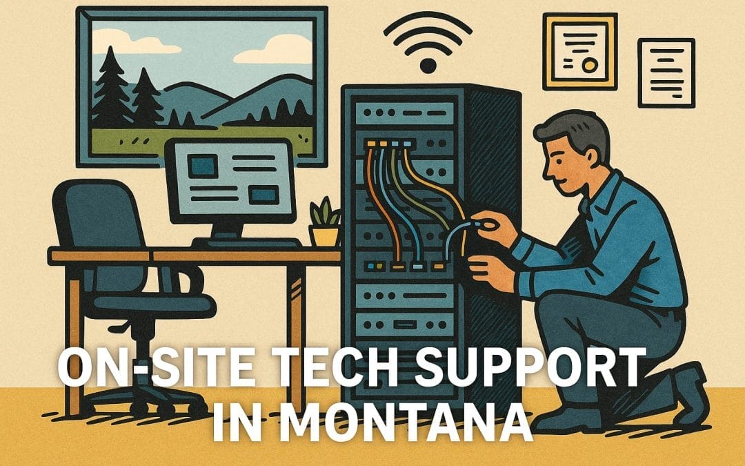 Expert On-Site Tech Support in Montana
